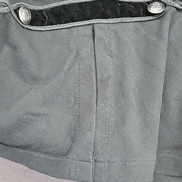 Torrid Black Velvet Military Style Jacket Size 3 - Picture 12 of 13
